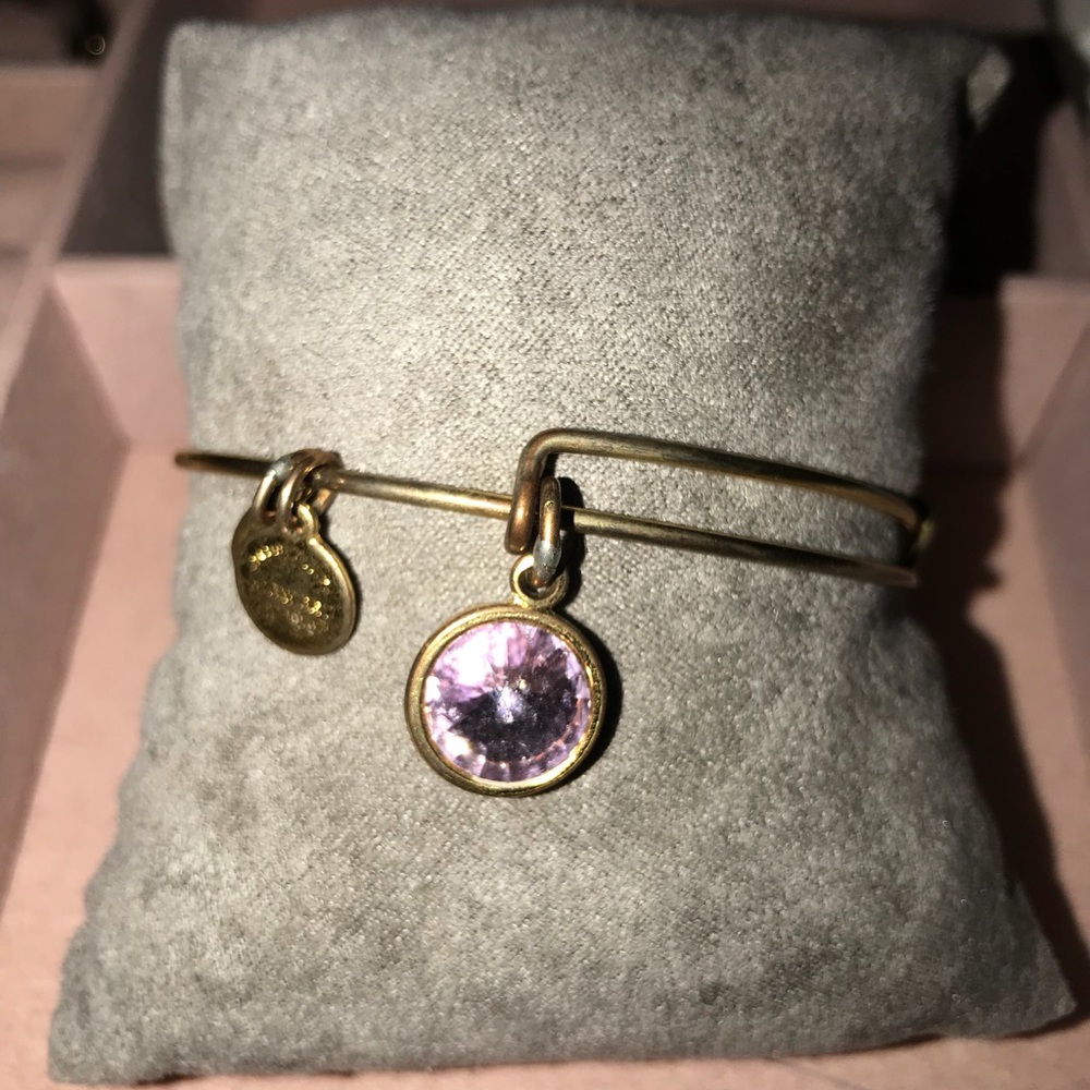 Alex & Ani - Gold Birthstone - June bracelet